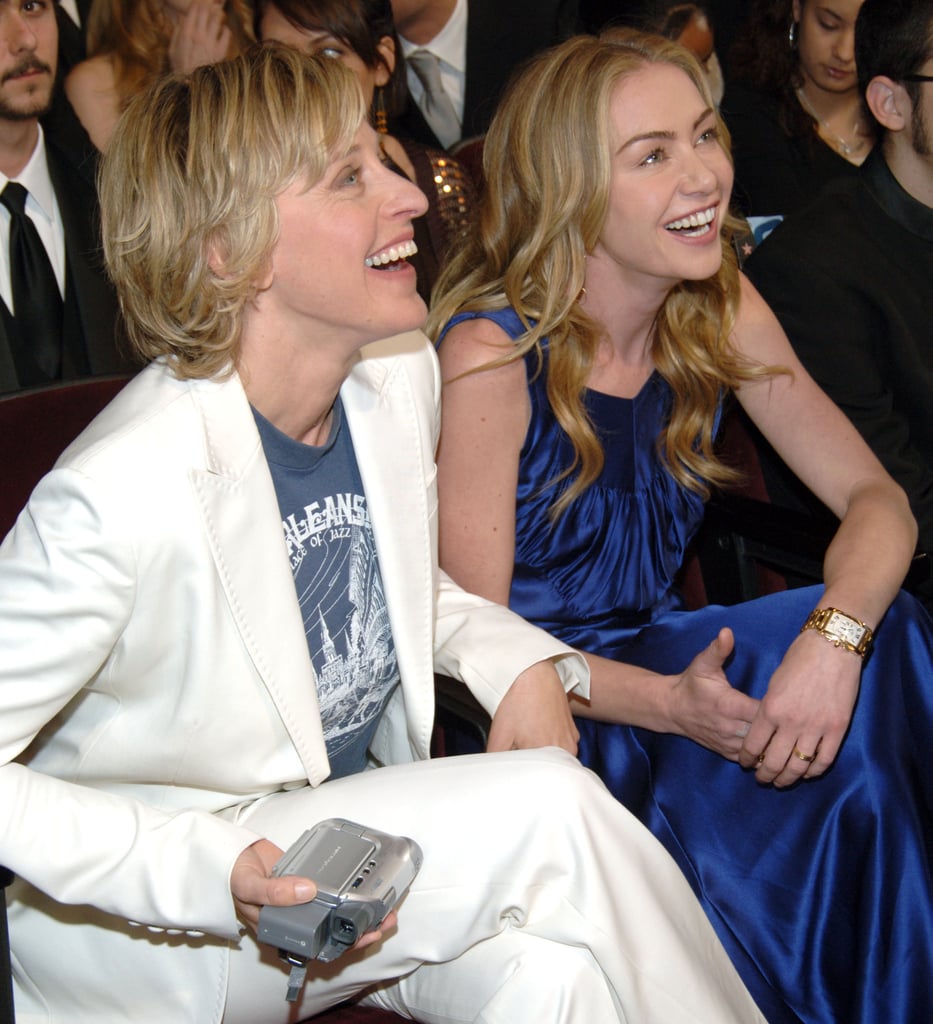 Cute Portia de Rossi and Ellen DeGeneres Pictures