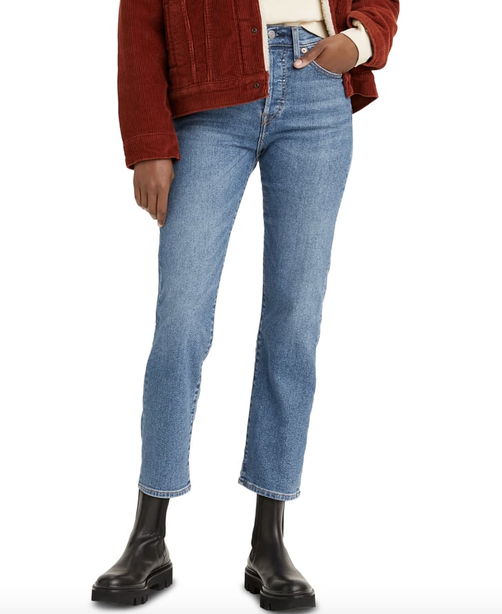 Classic Levi's: Levi's Wedgie Straight-Leg Cropped Jeans | 10 Jeans Worth  Buying From Macy's — Straight From a Denim Expert | POPSUGAR Fashion Photo 3