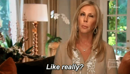 When you tip the appropriate amount for your service . . . and they embarrass you or request more.