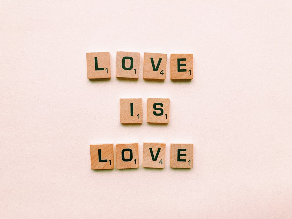 Love Is Love Zoom Background