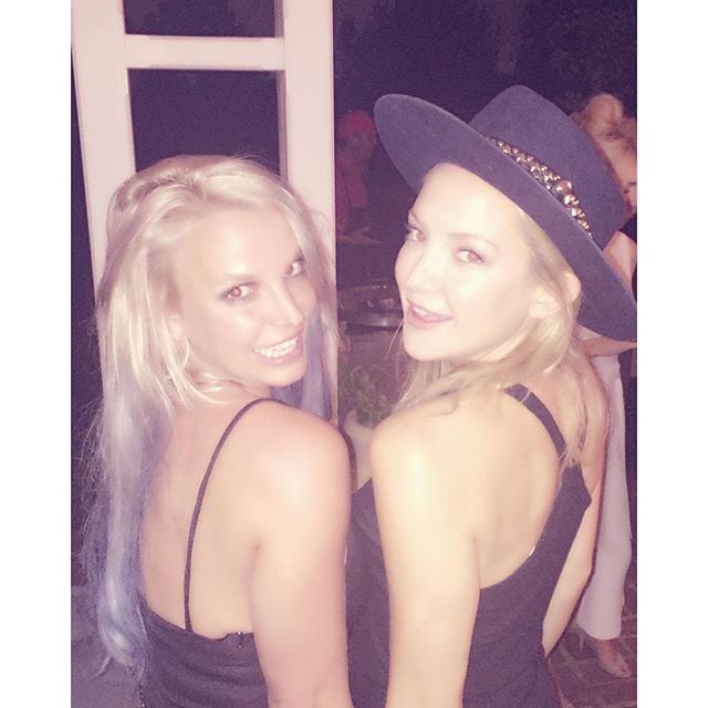 Britney Spears and Kate Hudson Hang Out 2015