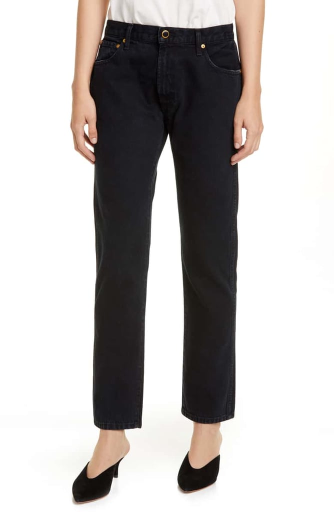 Khaite Kyle Relaxed Straight Leg Jeans