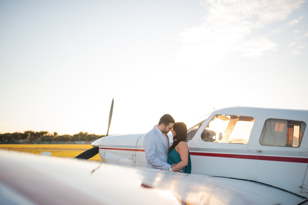 Airport Engagement Shoot