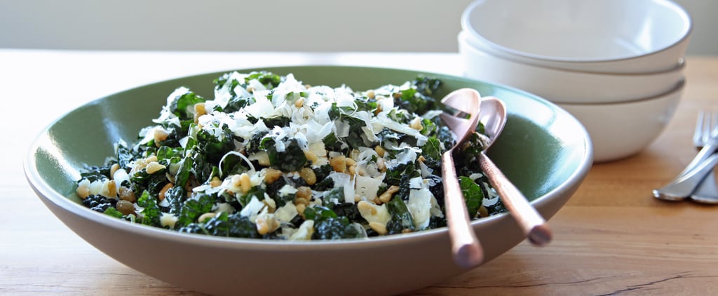 Kale Salad With Pecorino and Pine Nuts