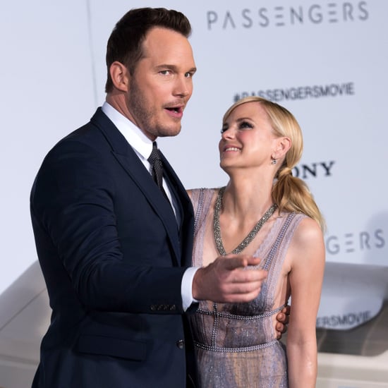 Chris Pratt and Anna Faris at LA Premiere of Passengers
