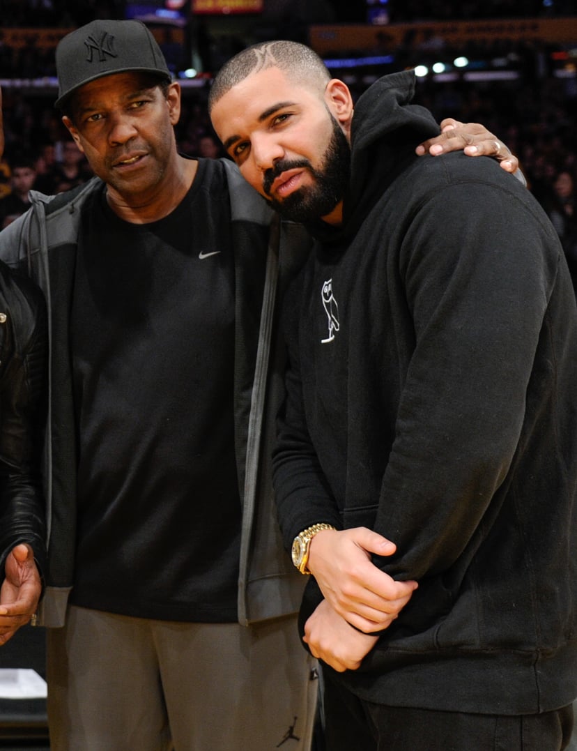 Drake Gets Denzel Washington Tattoo September 2017 POPSUGAR