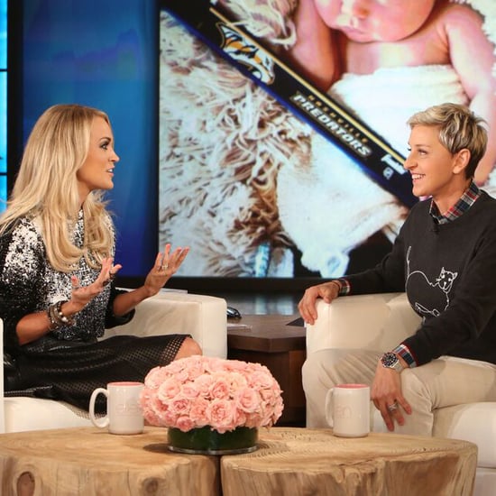 Carrie Underwood Talks About Motherhood October 2015 | Video