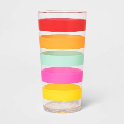 Sun Squad Iridescent Plastic Tumbler