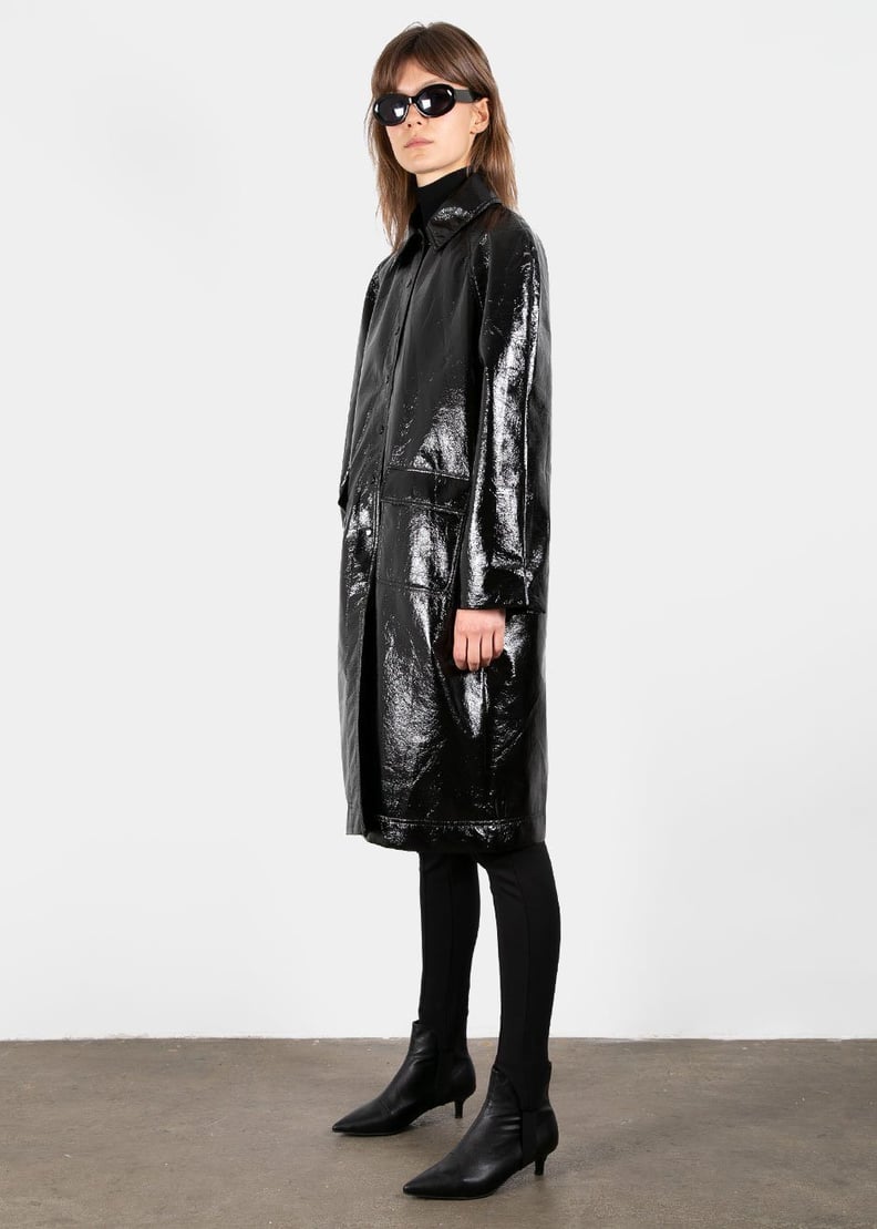 Zoë Kravitz's Leather Jacket as Rob on High Fidelity | POPSUGAR Fashion