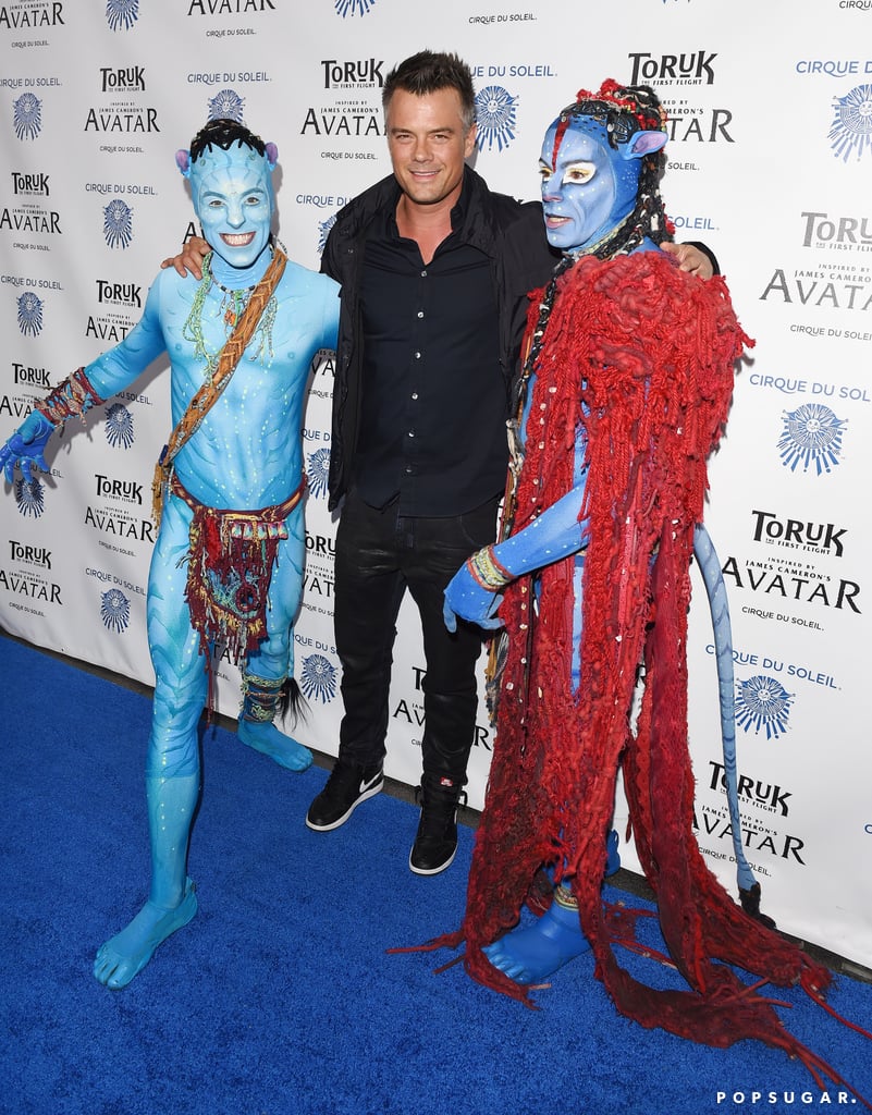 Josh Duhamel and Son at Cirque du Soleil LA Show 2016