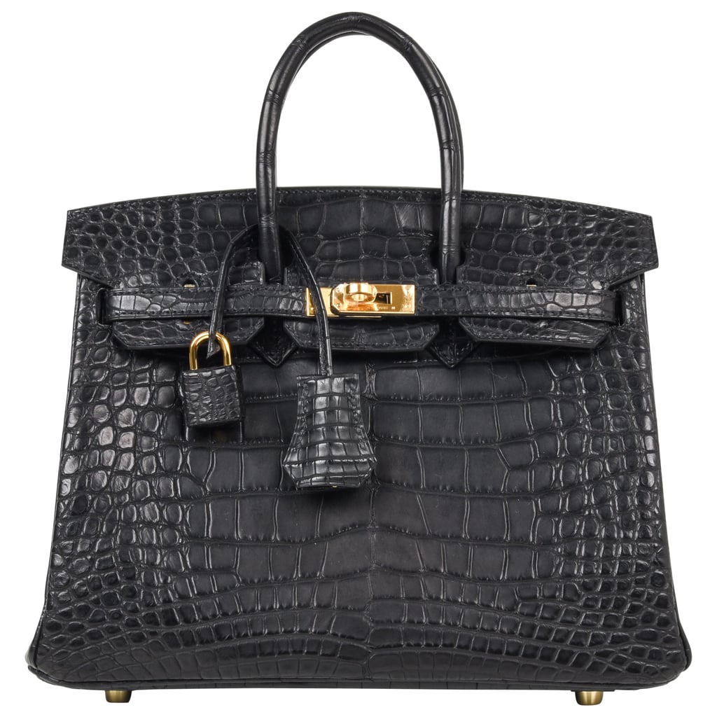 Hermes Birkin Bag In Black Crocodile Skin | Wydział Cybernetyki