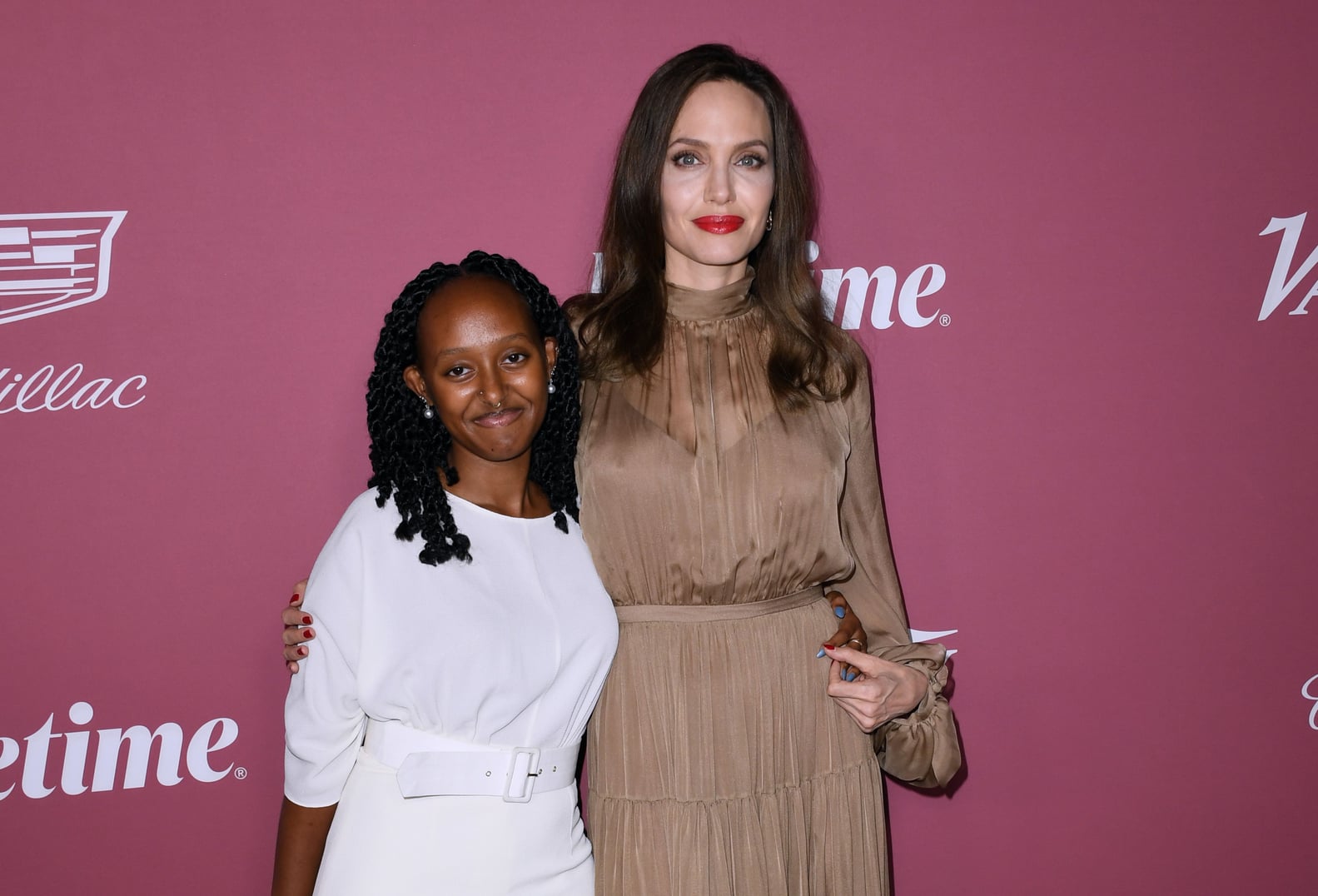 Angelina Jolie Visits Daughter Zahara For Spelman POPSUGAR