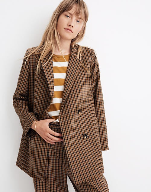 Madewell Caldwell Double-Breasted Blazer