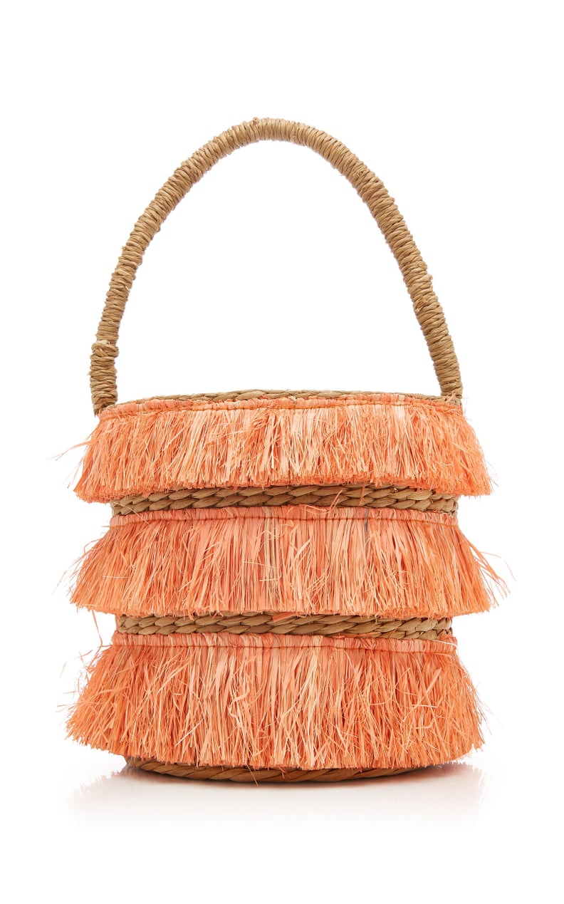 Kayu Mini Lolita Fringed Woven Straw Tote