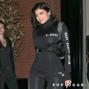 Kylie Jenner Alexander Wang Look in NYC 2018 PS UK Fashion