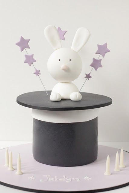 Magic Hat Bunny Cake