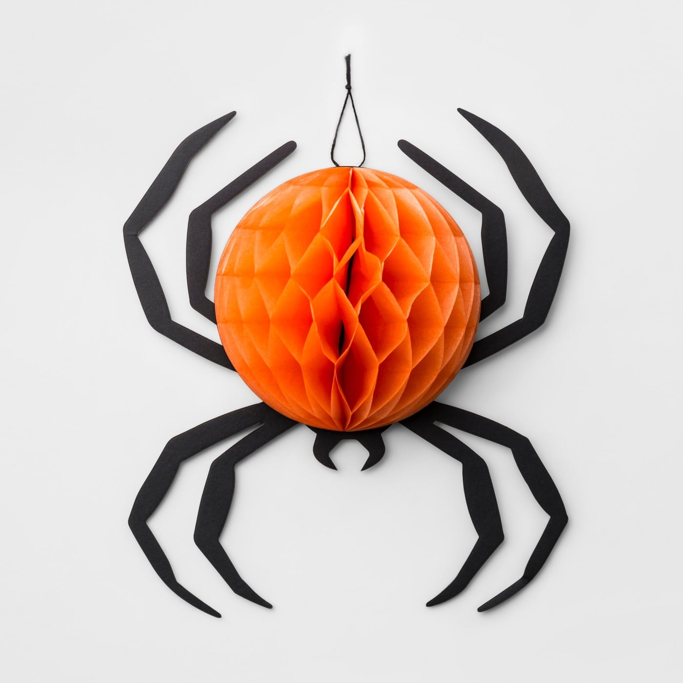 Halloween Honeycomb Hanging Spider 