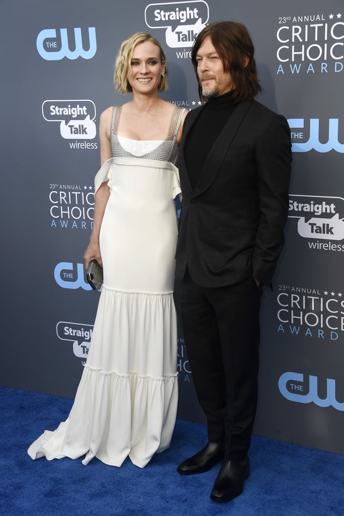 Diane Kruger and Norman Reedus 2018 Critics' Choice Awards