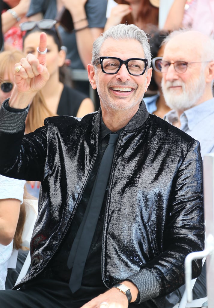 Jeff Goldblum and Family at Hollywood Walk of Fame Ceremony