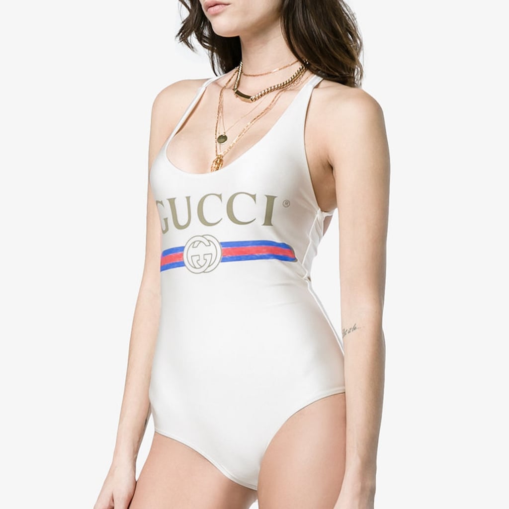 gucci one piece women's bathing suit