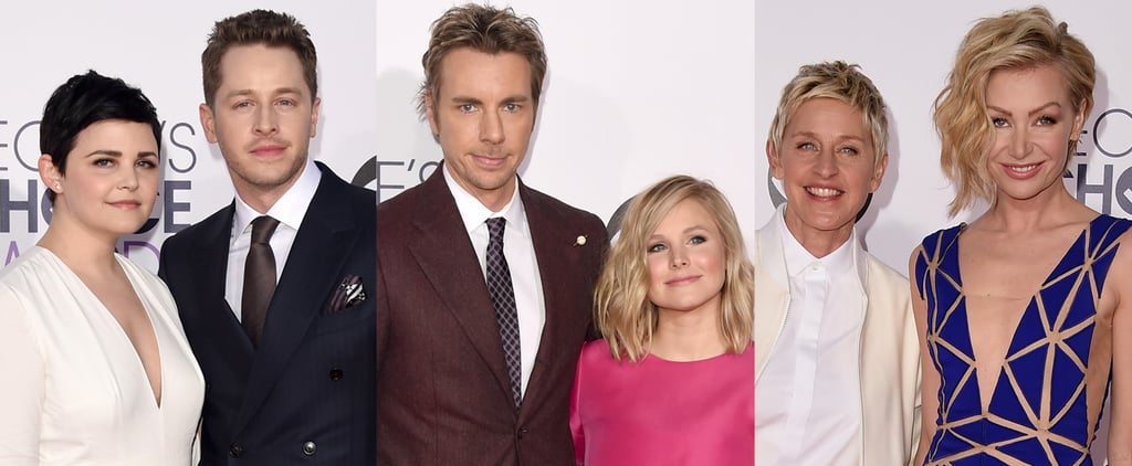 Celebrities on the People's Choice Awards Red Carpet 2015