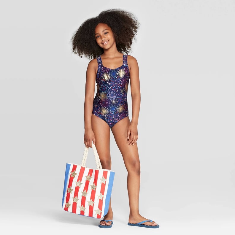 Girls' Firecracker One-Piece Swimsuit