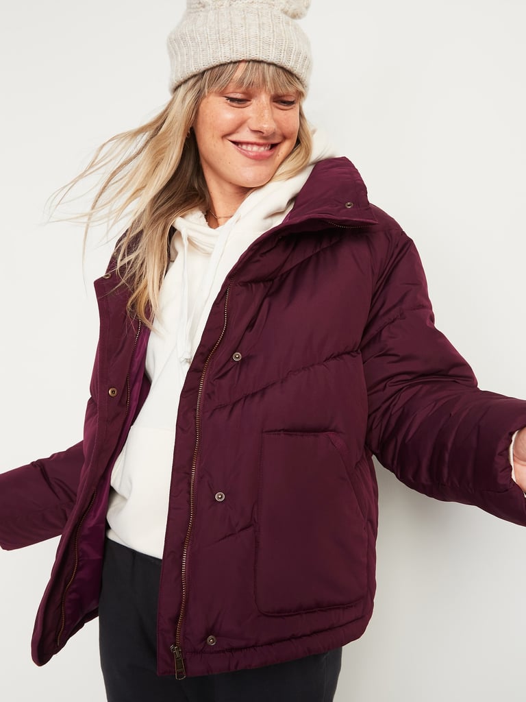 Quilted Utility Puffer Jacket | Old Navy Black Friday Cyber Monday ...