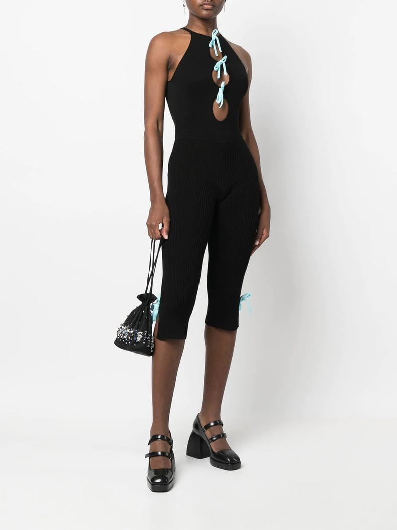 Cormio Cutout Knitted Jumpsuit