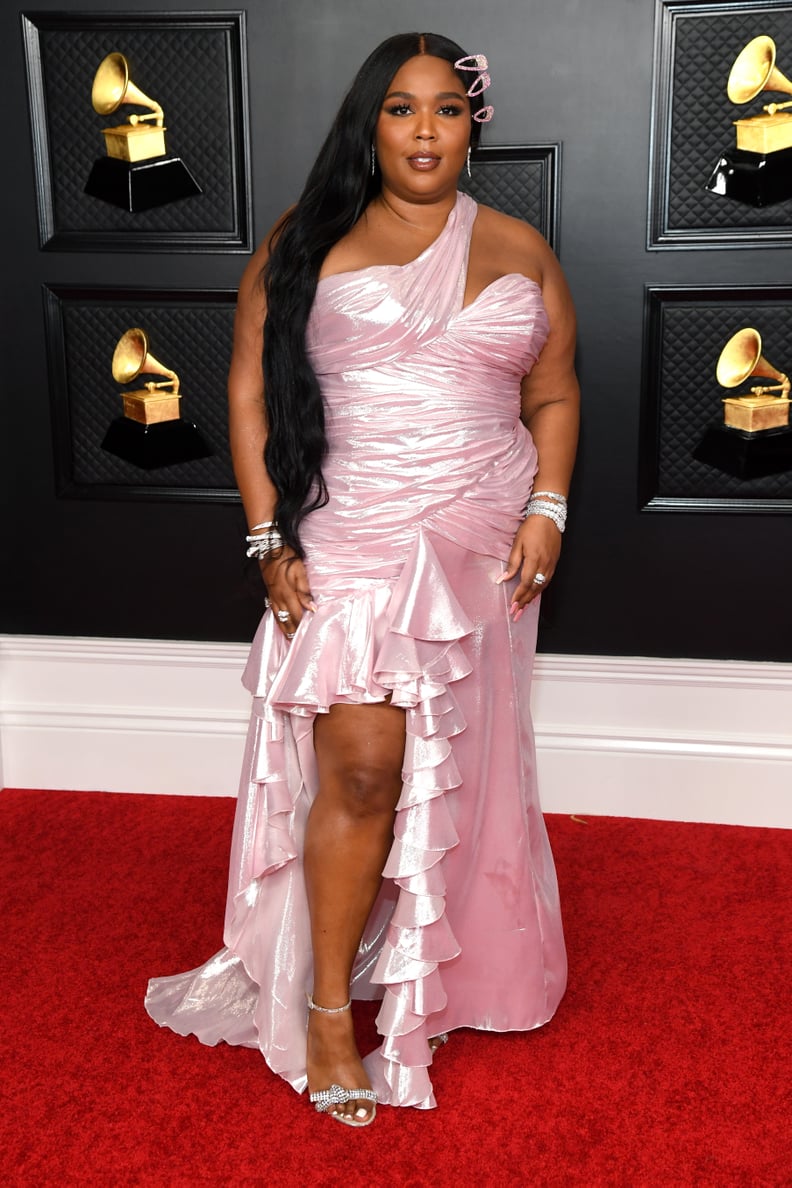 Lizzo at the 2021 Grammy Awards