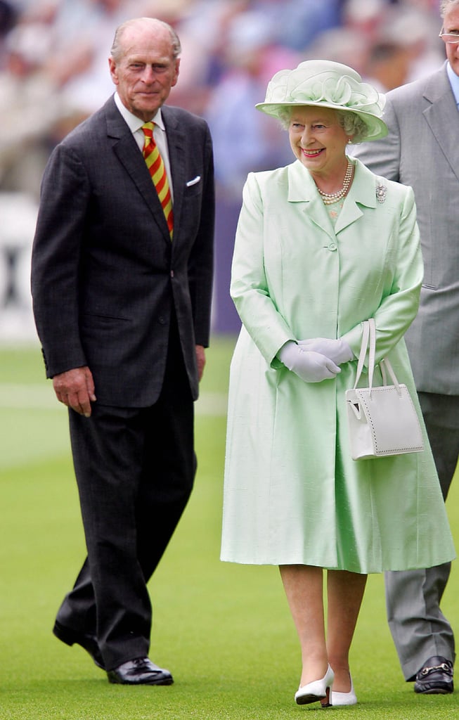 Prince Philip appeared quite a bit taller than the Queen during an appearance in 2004.