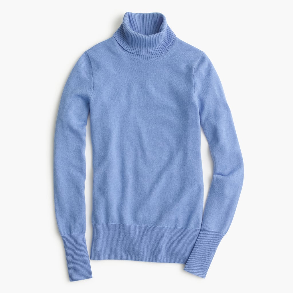 J.Crew Collection Classic Cashmere Turtleneck Sweater ($228) | Pantone ...