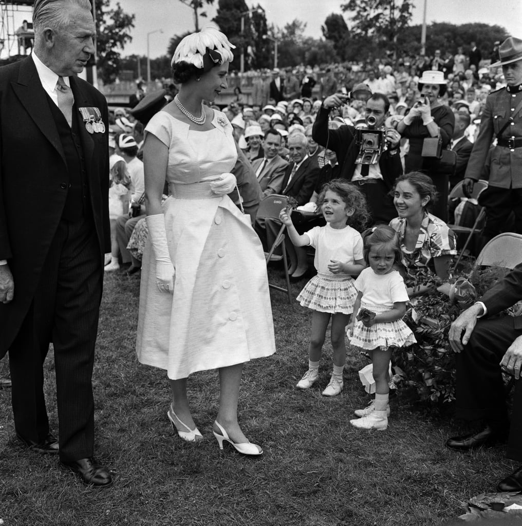 Queen Elizabeth II in Ottawa, Canada in 1959