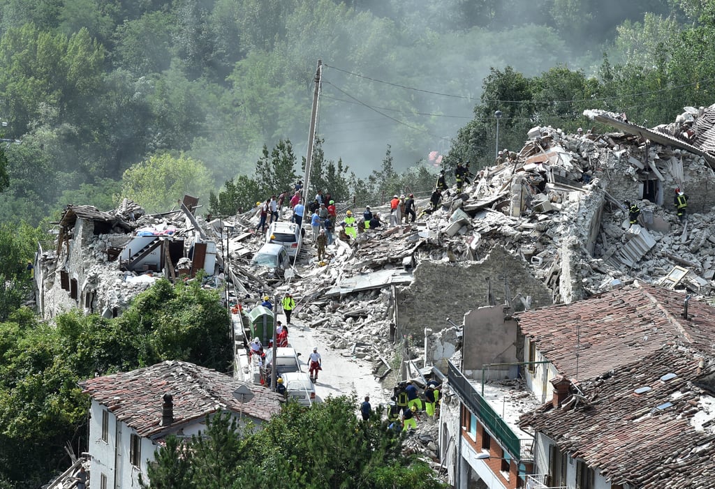 Italy Earthquake Photos 2016