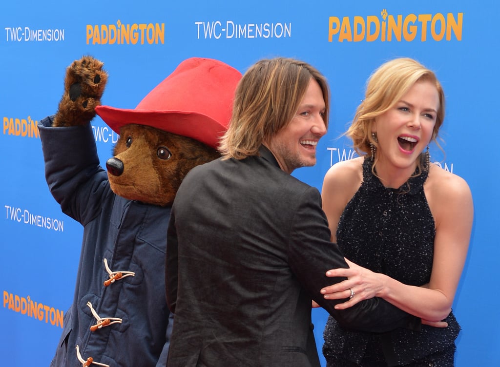 Nicole Kidman got the sweet support of Keith Urban at the LA premiere of Paddington in LA on Saturday.