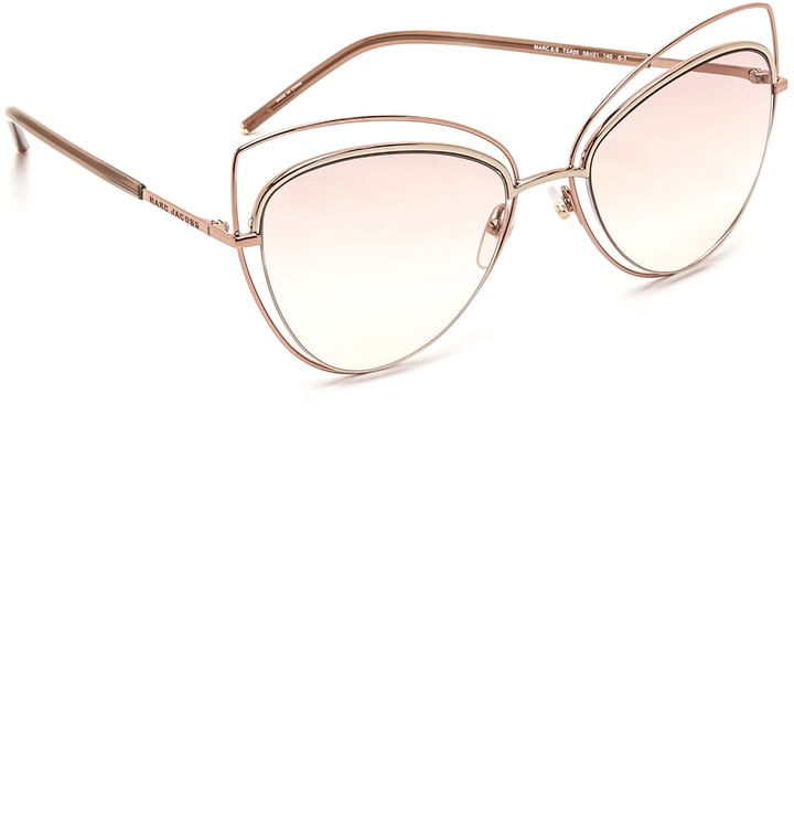 Marc Jacobs Double Wire Double Rimmed Cat Eye Sunglasses ($200)
