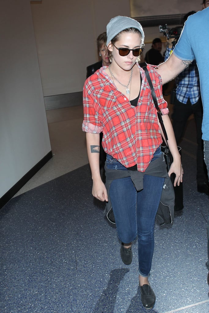 Kristen Stewart at LAX Airport April 2015 | Pictures