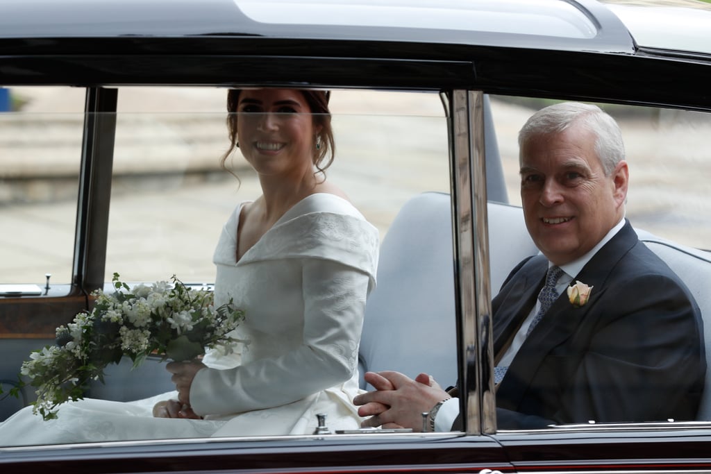 Prince Andrew and Sarah Ferguson at Eugenie's Wedding