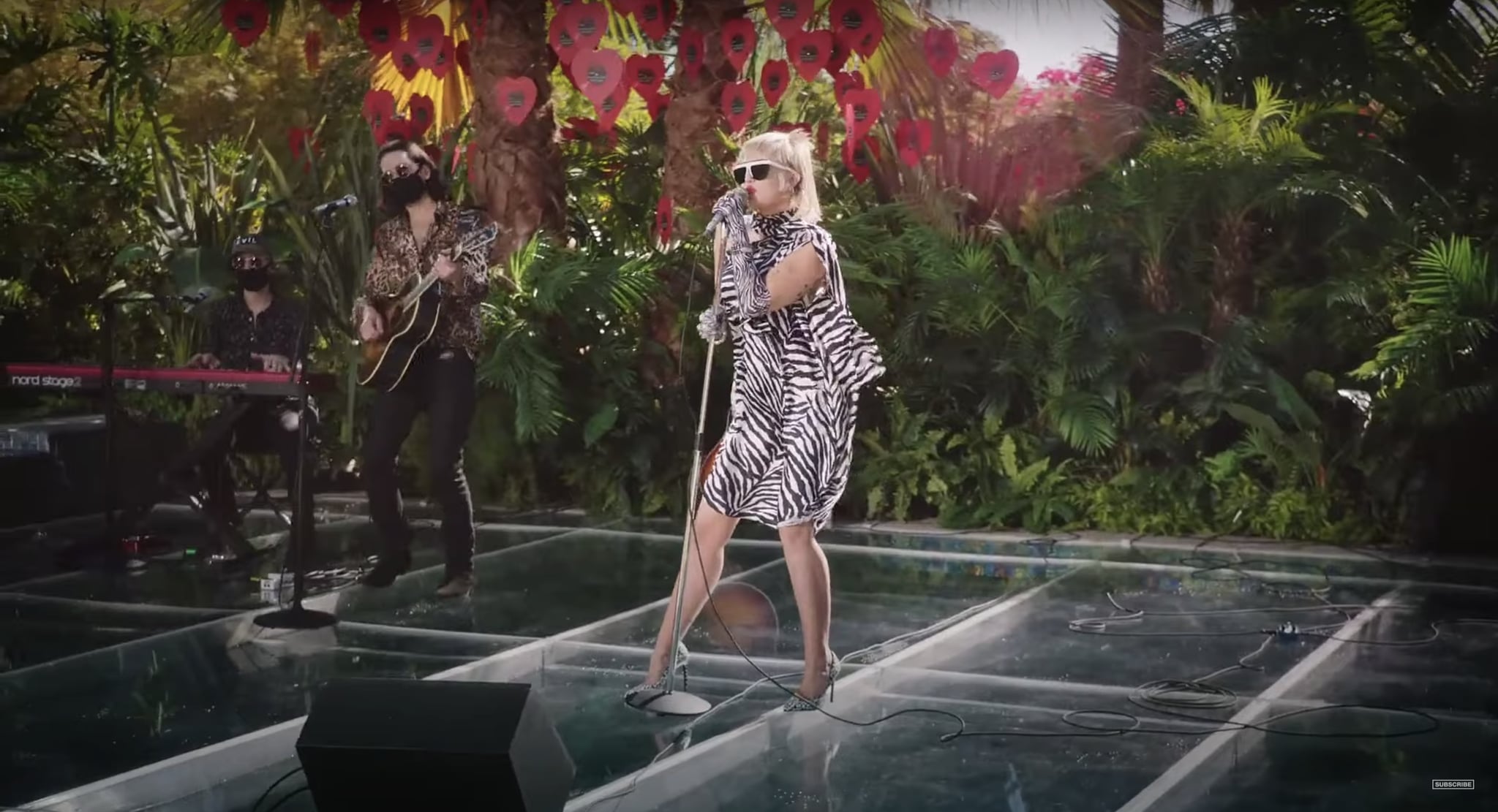 See Miley Cyruss Outfits From Mtvs Backyard Sessions Popsugar Fashion