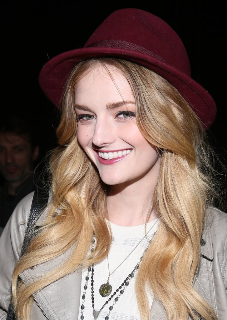 Lydia Hearst Shaw Celebrity Hair And Makeup Fashion Week Fall 2013