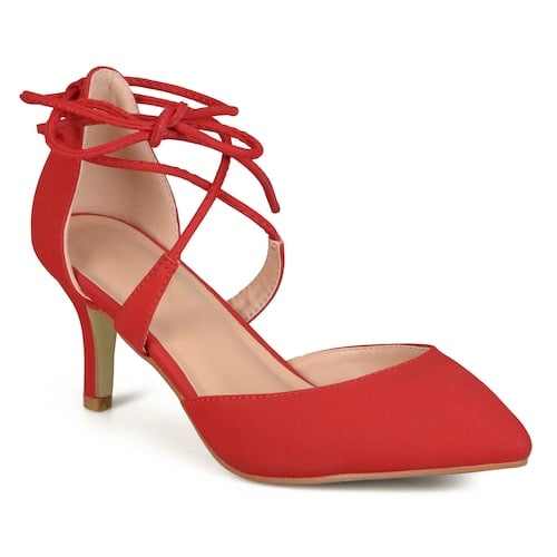 Journee Collection Cairo Lace-Up High Heels