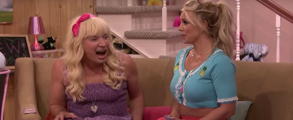 Britney Spears "Ew" Video With Jimmy Fallon