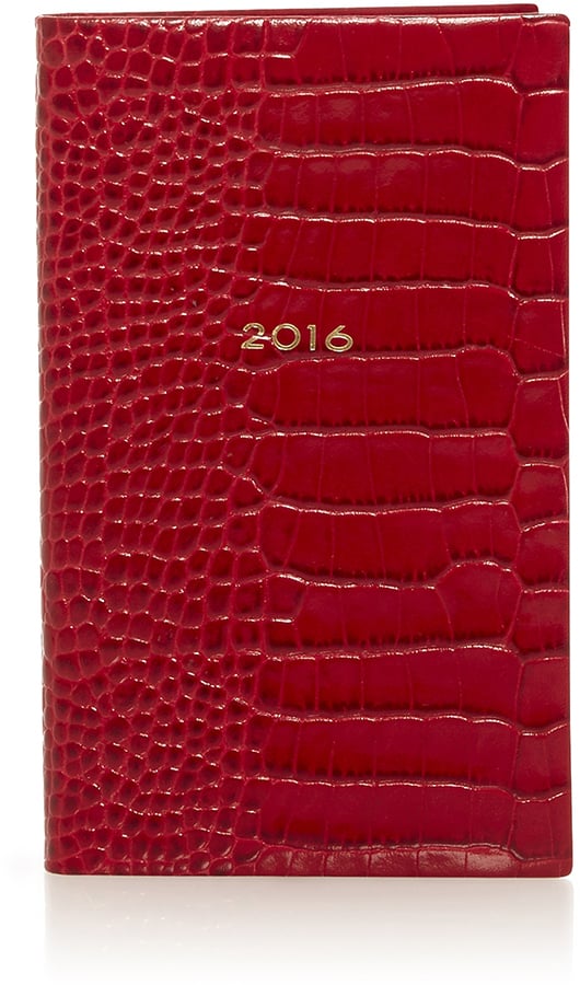 Smythson Mara Leather 2016 Agenda ($120)