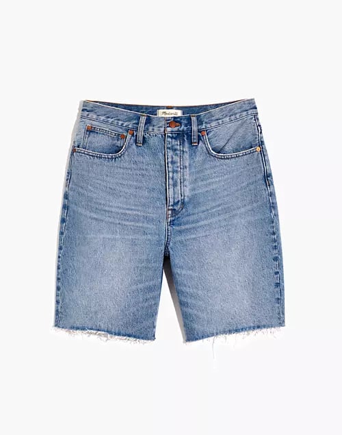 Baggy Denim Bermuda Shorts