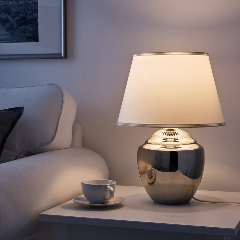 Rickarum Silver Table Lamp