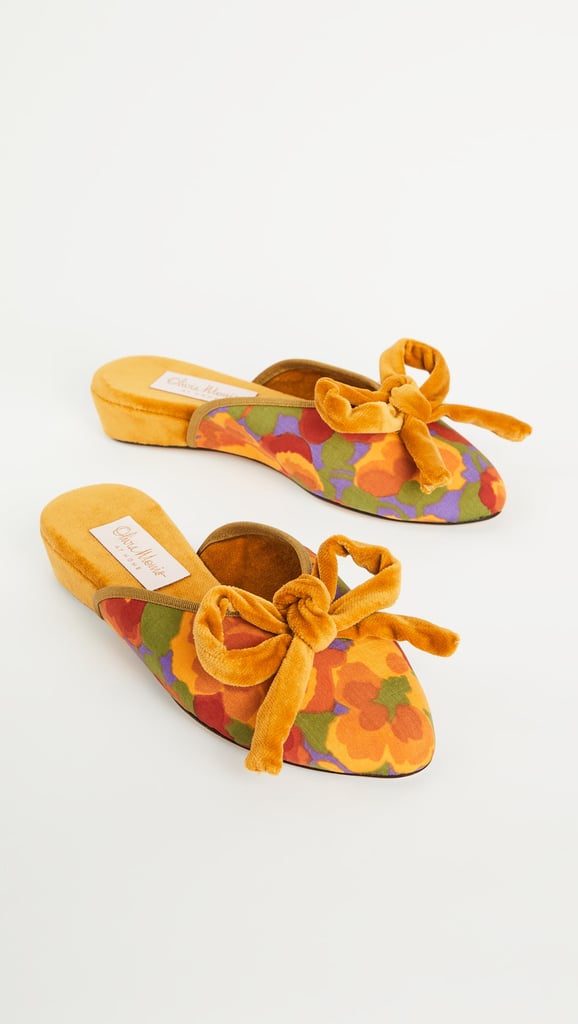 Olivia Morris At-Home Daphne Bow Slippers