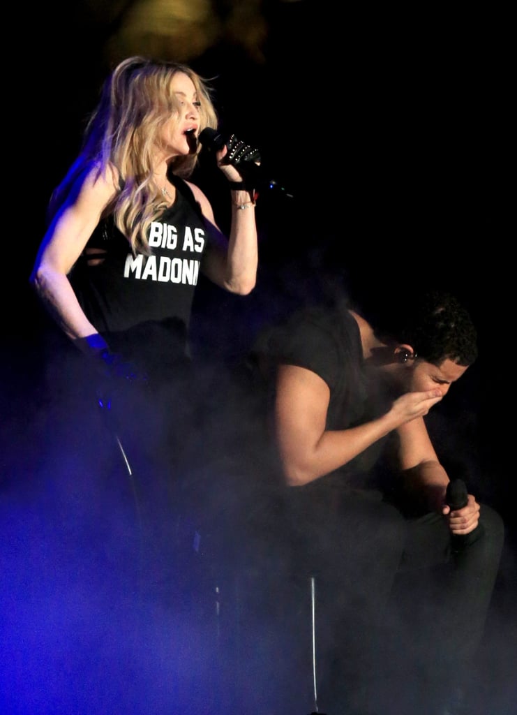 Madonna Kissing Drake at Coachella | Pictures