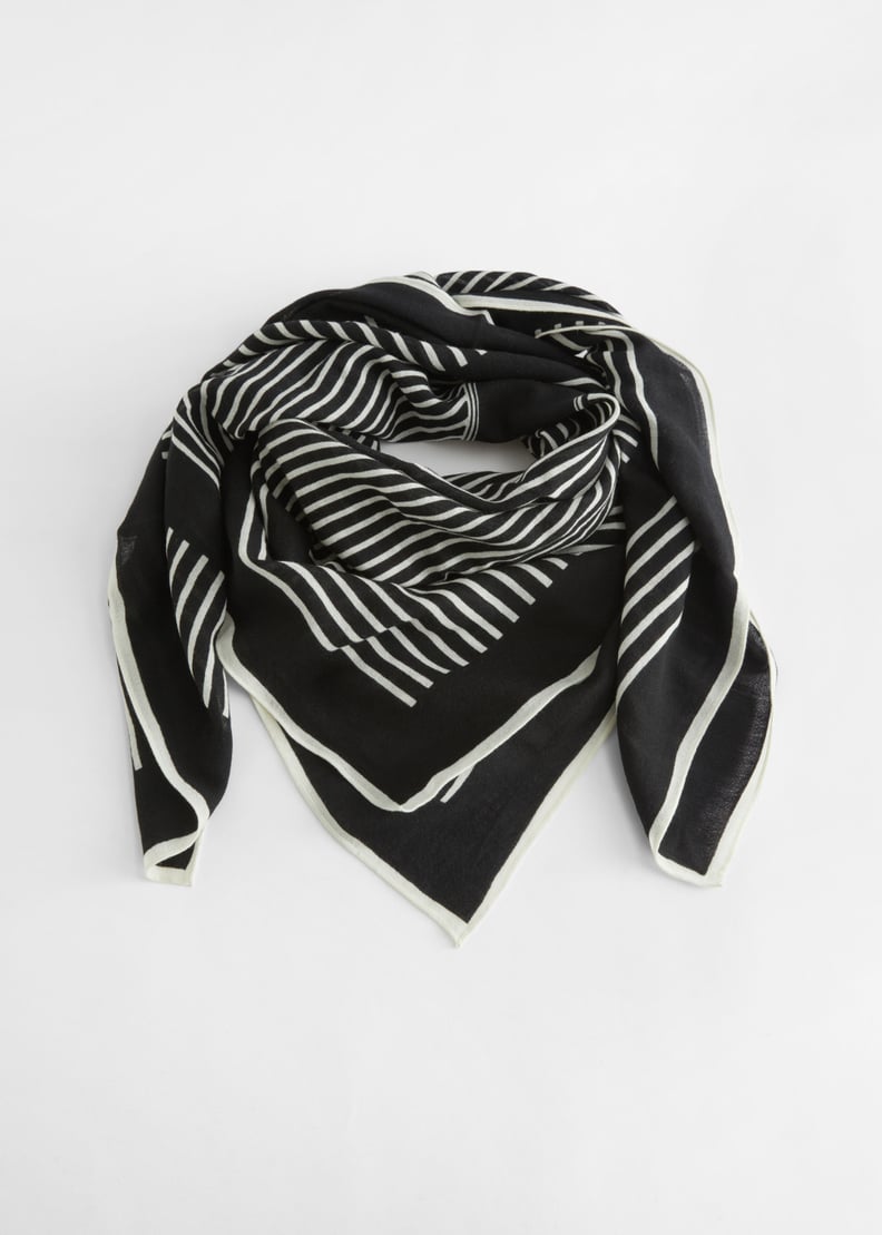 & Other Stories Striped Scarf