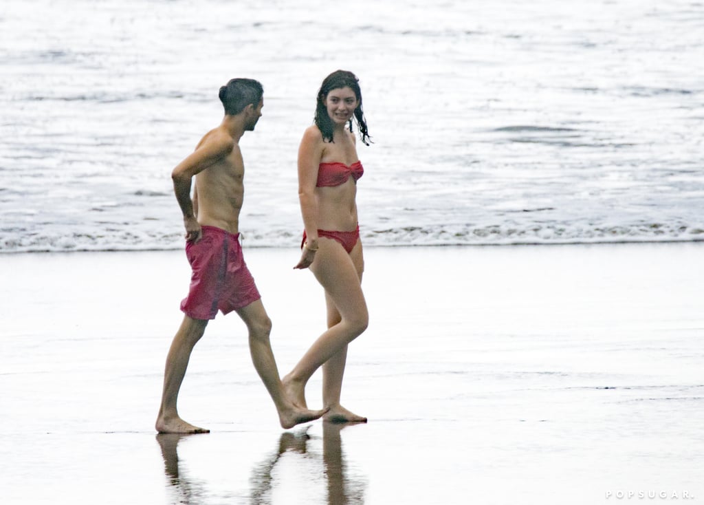 Lorde Beach Photos February 2016
