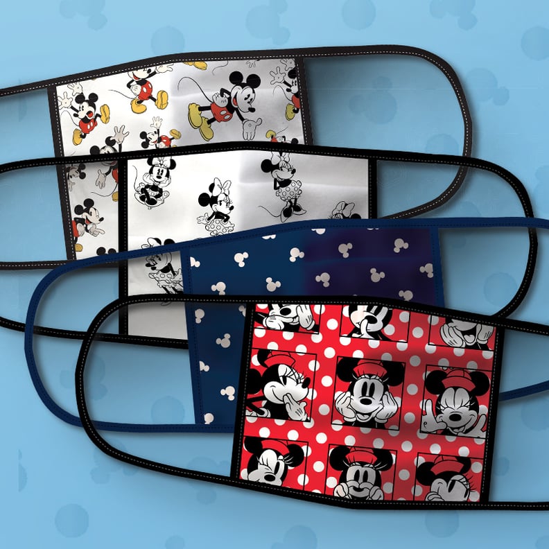 Mickey and Minnie Mouse Cloth Face Masks