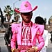 Lil Nas X's Pink Versace Cowboy Outfit at the Grammys 2020